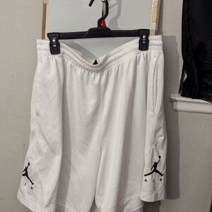 Nike White Athletic Men's Shorts